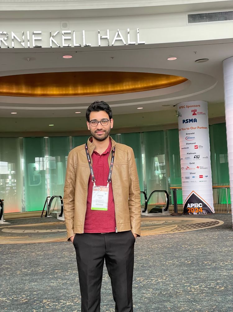 Sohaib at Conference