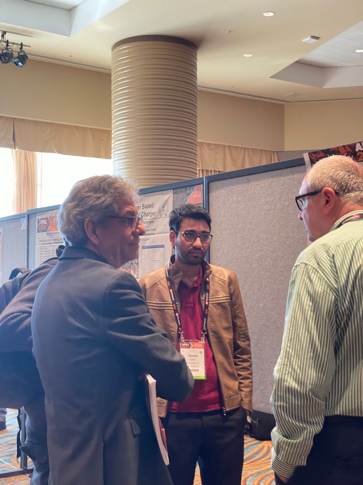 Sohaib at conference