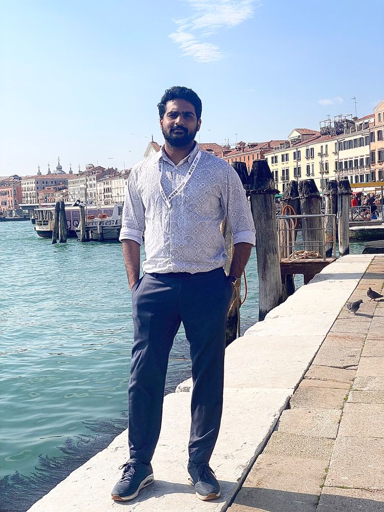 Jaseel at conference in Venice