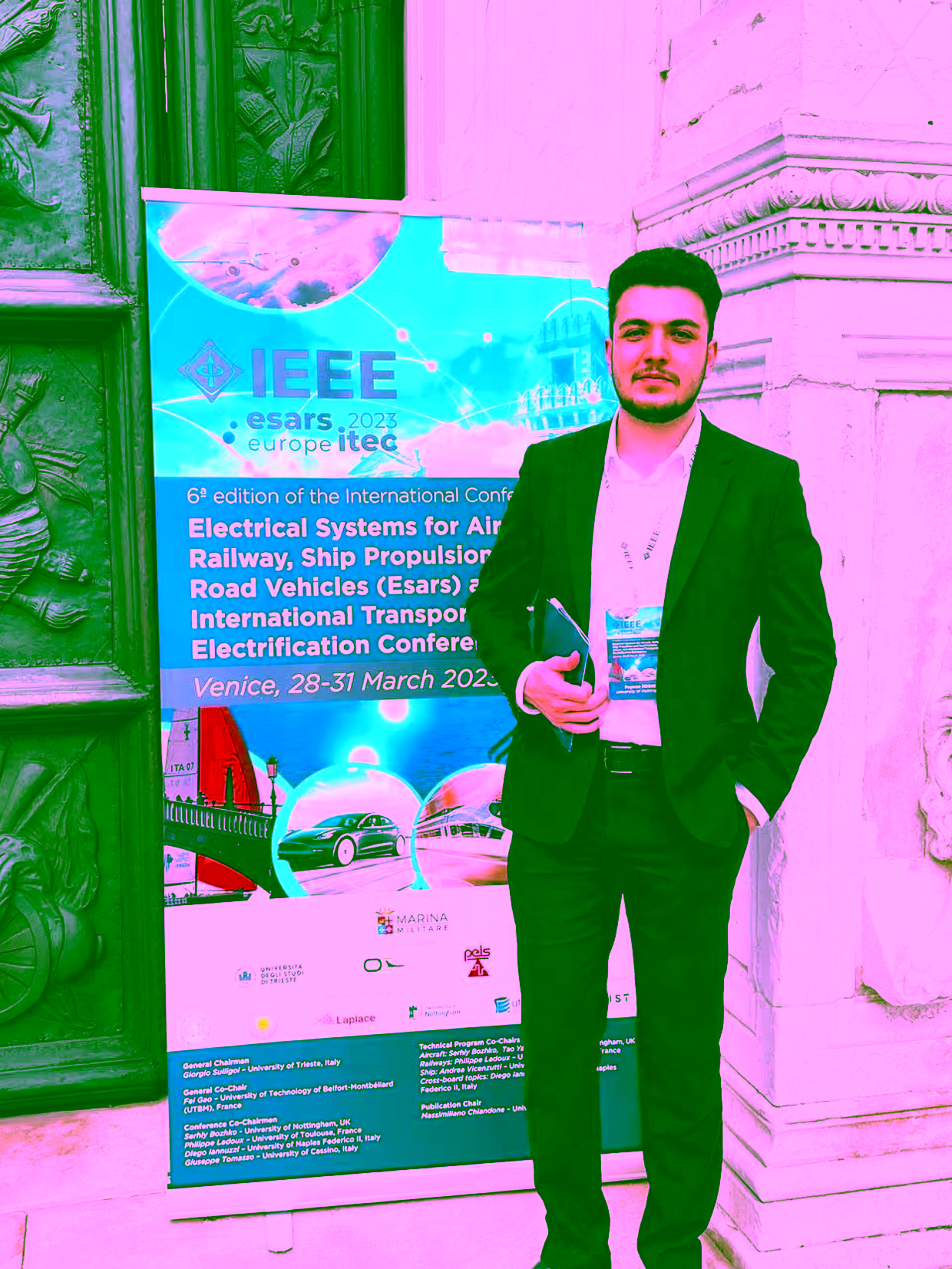 Peyman at ESARS-ITEC 2023