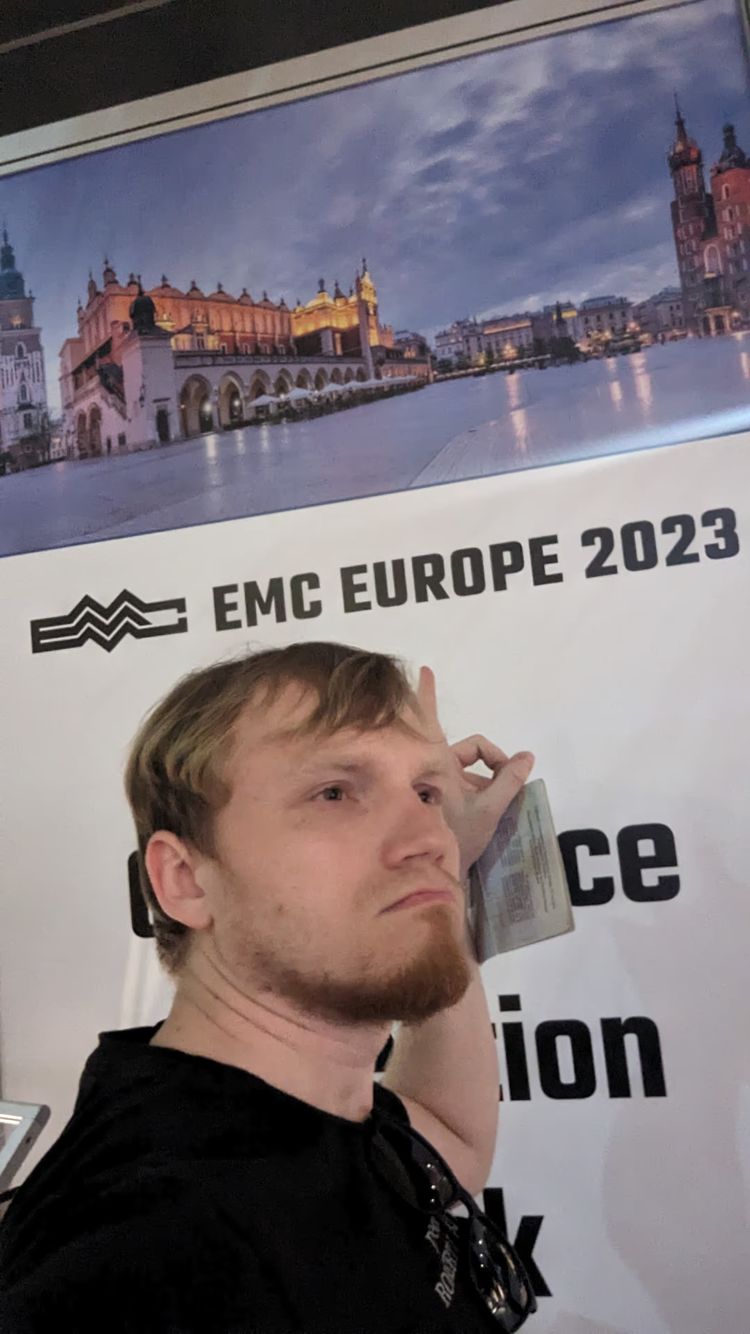 Ivan at EMC Europe 2023
