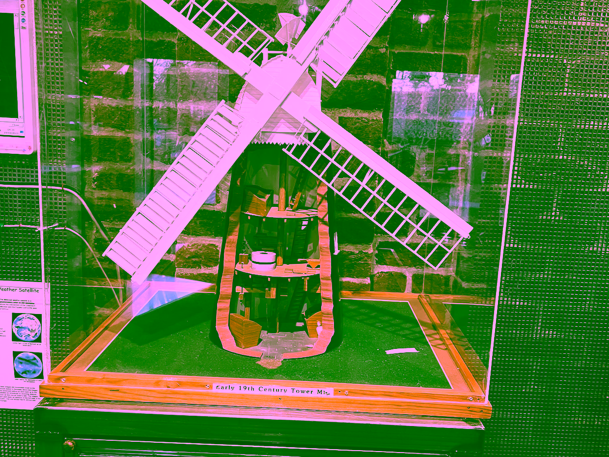 Inside the Greens Windmill