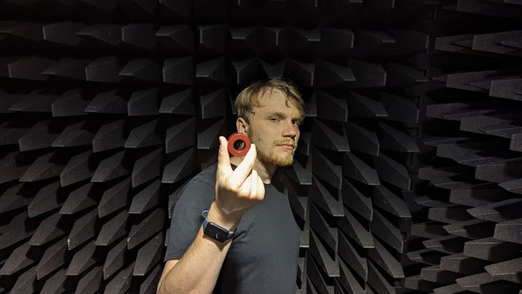 Ivan in Revibration Chamber
